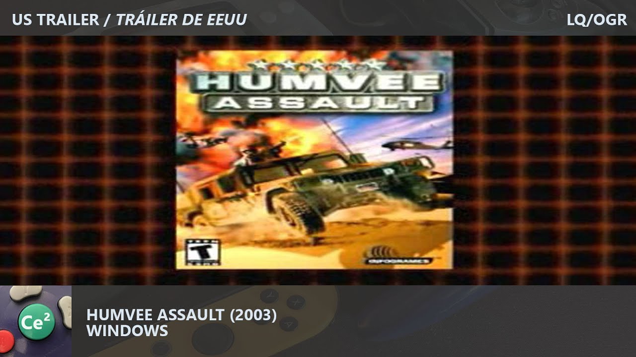 Humvee Assault | PC | 2003 | Video Game US Trailer | LQ/OGR - YouTube