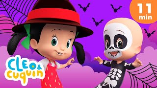 Halloween Special 🎃 with Cleo and Cuquin | Nursery Rhymes and Cartoons for kids