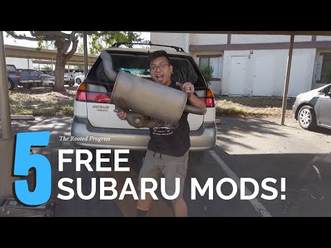 Our 5 Free (Almost Free) Mods For Your Subaru