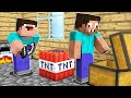 НУБ И ТОП 7 ПРАНКОВ НАД ПРО В МАЙНКРАФТ ! НУБИК ПРОТИВ ТРОЛЛИНГ ЛОВУШКА В MINECRAFT Дак Плей