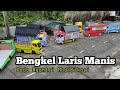 Sampai gak muat Untuk Parkir, Bengkel ini Menyebabkan jalan Macet cerita versi miniatur truk