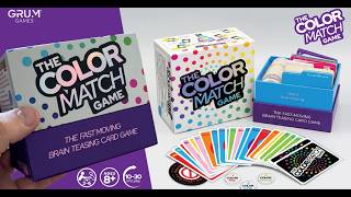Now on Kickstarter: The Colormatch Game