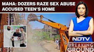Maharashtra News | Amravati Crackdown: Bulldozer Action Against Accused In Minor Exploitation Case screenshot 1