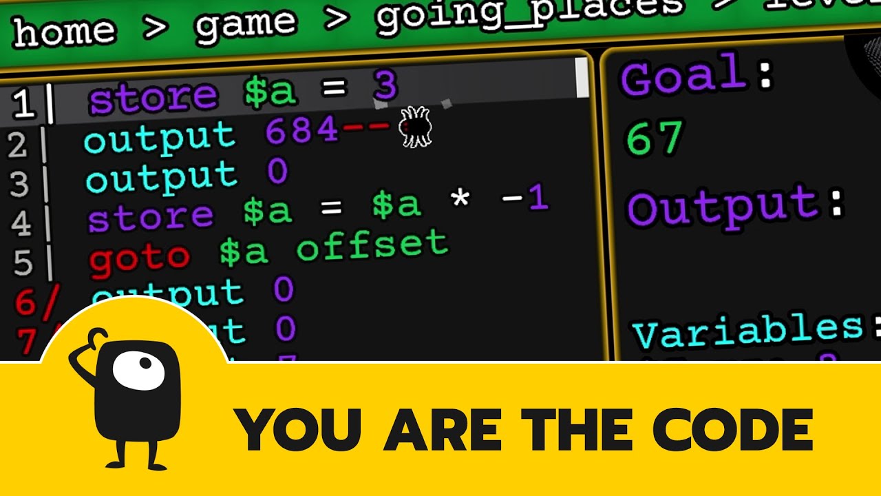 The bugs are eating my code! (You Are The Code) - YouTube