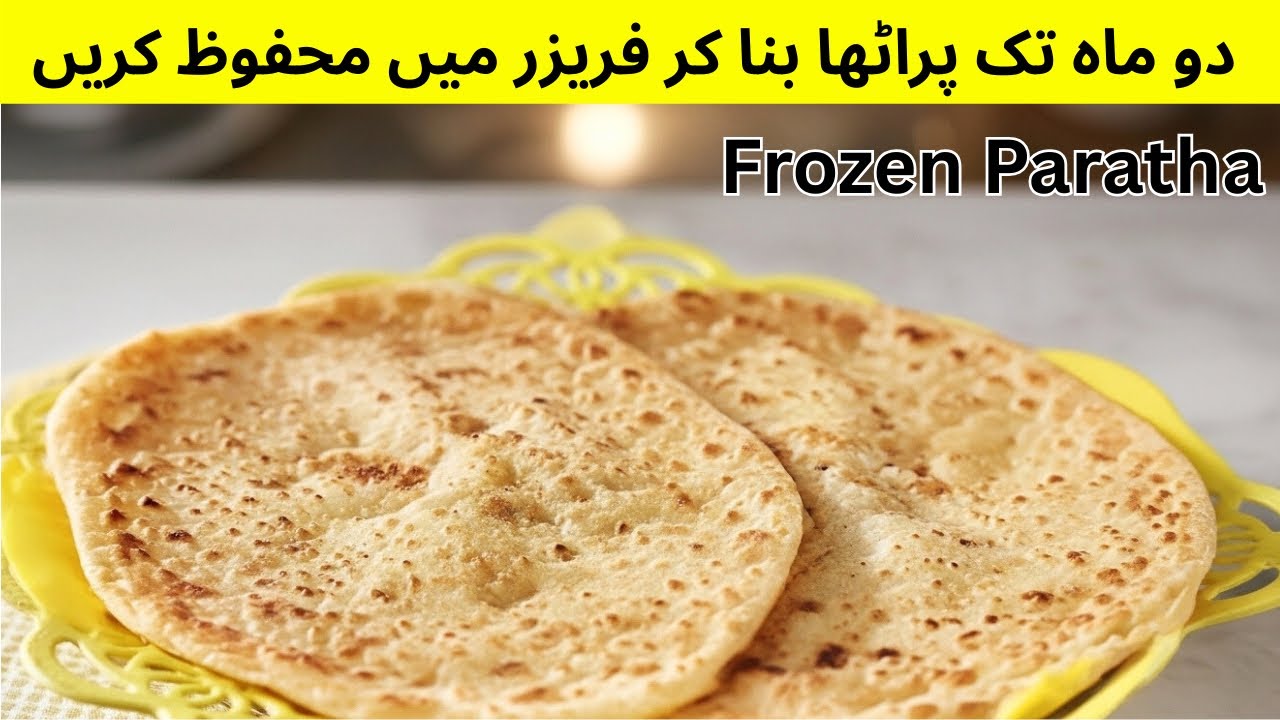 How to Store Frozen Paratha at Home | Homemade Frozen Paratha Recipe