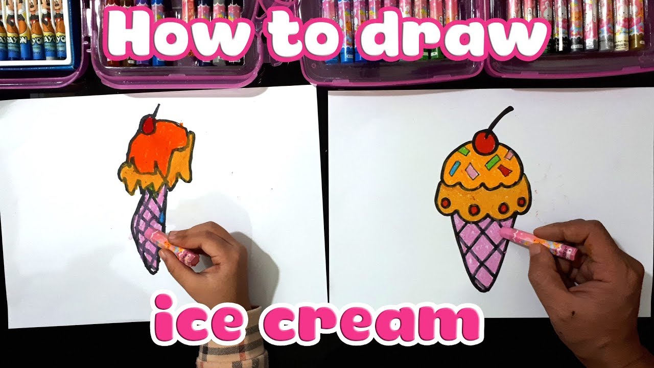 Bạn là người mới học vẽ? Không sao cả, hãy cùng theo dõi hướng dẫn vẽ que kem đơn giản để tập thêm kỹ năng vẽ nhé!