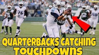 NFL: Quarterbacks Catching Touchdowns
