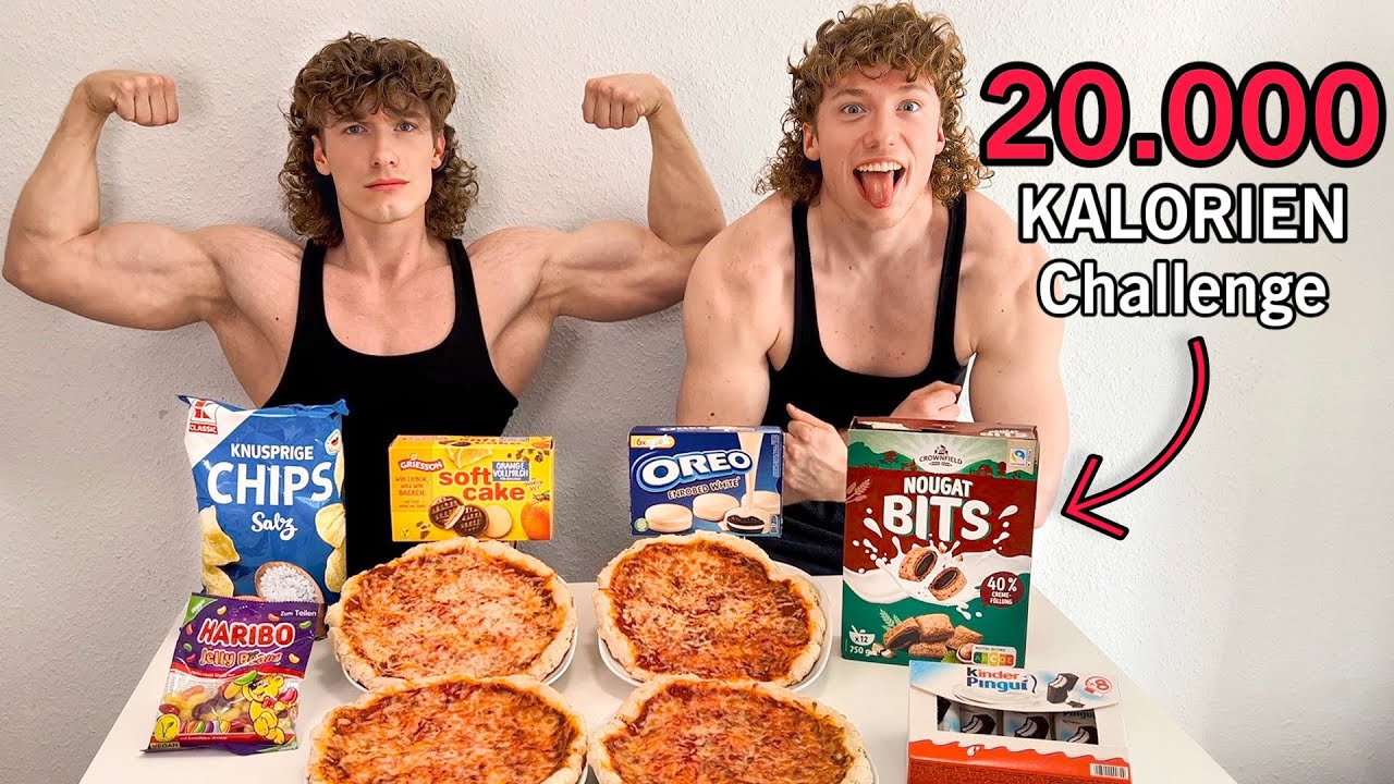 20.000 KALORIEN CHALLENGE! Schaffen wir es?
