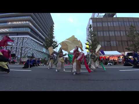 37 鈴海龍 wide 安濃津よさこい2017 津中央郵便局前会場
