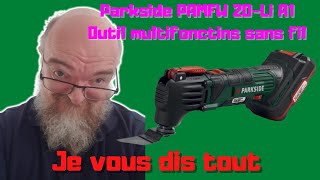 Parkside PAMFW 20 Li A1 Outil multifonction