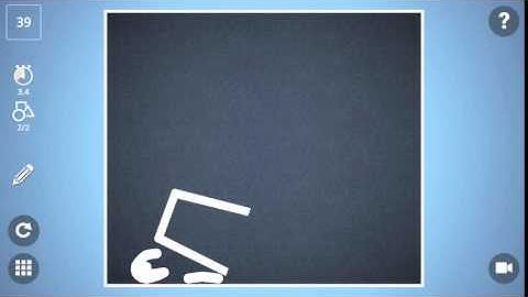 Check out how I solved level 39 in Brain It On! #BrainItOn