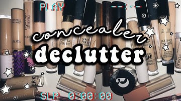 MAKEUP DECLUTTER concealer collection 2020