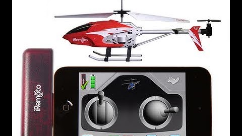 iRemoco The Remote Control Helicopter for iPhone iPod & iPad