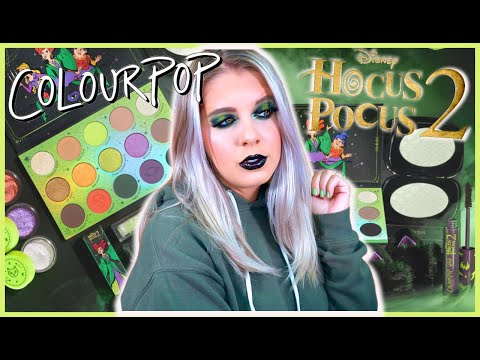 COLOURPOP X HOCUS POCUS 2 COLLECTION!! || IS IT WORTH IT?! || - YouTube