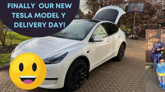 Das Tesla MODEL Y - Heute Augen Teaser: Walkaround und Boarding! 