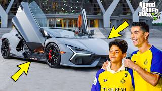 RONALDO OĞLU RONALDO JR'A YENİ SÜPER ARABA ALIYOR! - GTA 5