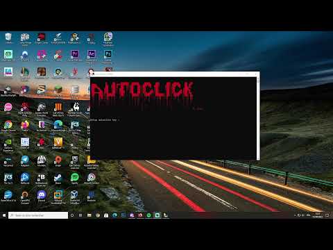Autoclick cheat (Minecraft,...) in python