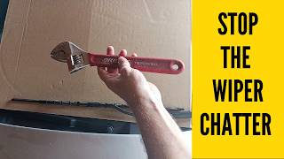 How To Fix Chattering Wipers With Basic Tools