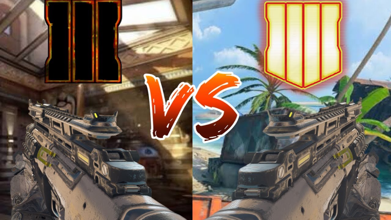 Bo3 VMP VS Bo4 VMP YouTube