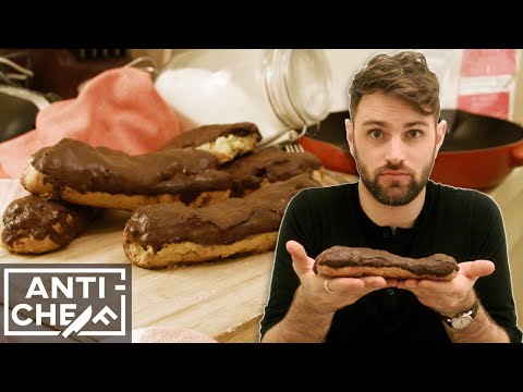 Chocolate eclairs, from the video