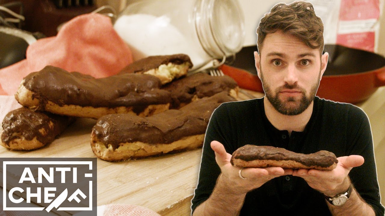 Jumbo Chocolate Eclairs YouTube