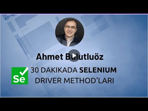 Video: Selenium'da bir metin kutusuna yazmak için hangi komut kullanılır?