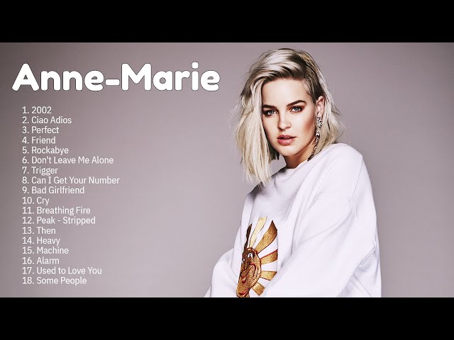 Anne Marie Greatest Hits Full Playlist 2022 - Anne Marie Best Songs 2022 class=