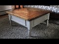 Building An Up-Cycled Coffee Table // From A Twin Bed Frame Building An Up-Cycled Coffee Table // From A Twin Bed Frame