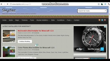 Skydaz Minecraft Mod Installer Website