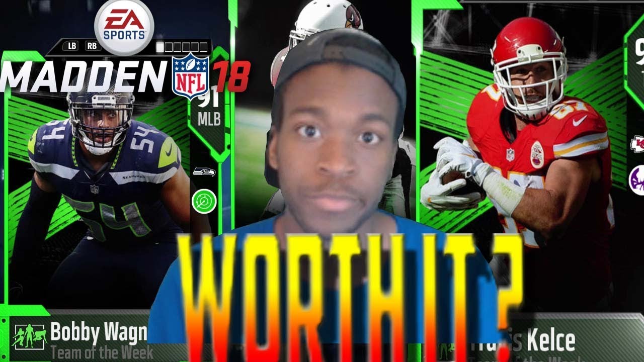 TOTW TRAVIS KELCE AND BOBBY WAGNER!!! WEEK 2 TOTW WORTH IT