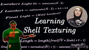Unironically Learning from an Acerola Video (Shell Texturing)
