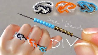 Love Knot Beaded Ring Tutorial: How to Make Beaded Love Knot Ring