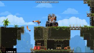 Let's Play Broforce - Part 5 - Turkey Bomb!