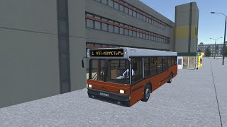 Proton bus simulator МАЗ 104 карта Гостомысл