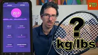 🎾 How Accurate Is The Tennis Tension Mobile App For Measuring Tennis String Tension? 👀 screenshot 3