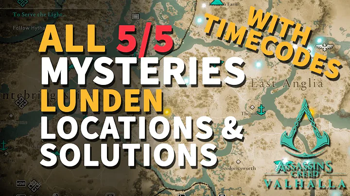 Lunden Mysteries Assassin's Creed Valhalla All Locations - DayDayNews