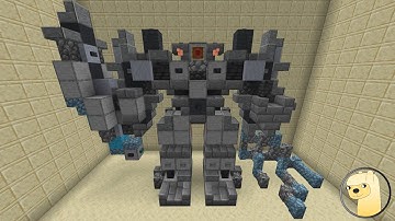 Minecraft - How To Build Transformers 4 KSI Boss Robot Mode!