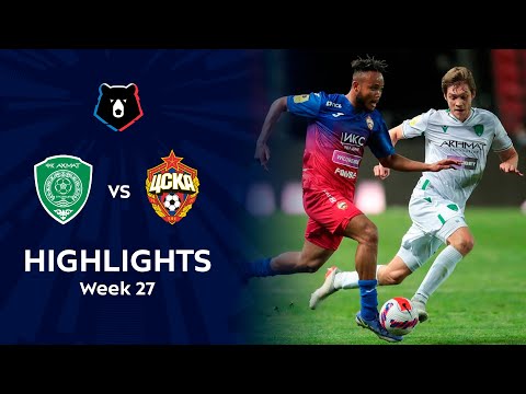 Akhmat Grozny CSKA Moscow Goals And Highlights