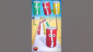 Green Vs yellow Vs Red Challenge ❓Juice Run game #gaming #games #challenge #shortsgame #shorts #2
