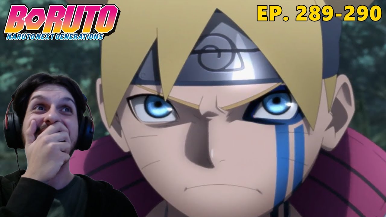 BORUTO SALVA O KAWAKI | Assistindo BORUTO pela Primeira Vez (Episódios 289 e 290)