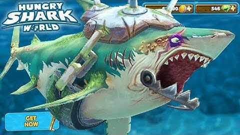 Hungry Shark World - Gameplay walkthrough part 1 - XS: Blacktip Reef (IOS, Android)