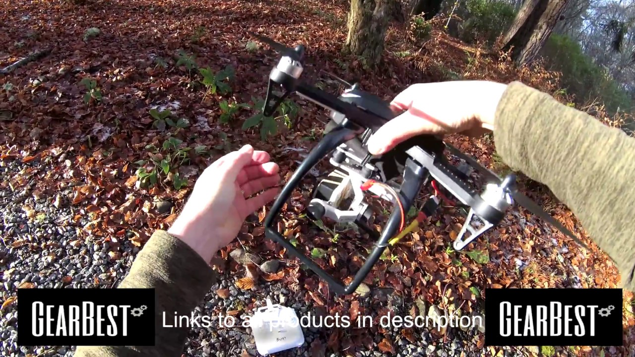 MJX RC Bugs 3 G-2d gimbal, Yi 4K camera Full 4k Footage Flight test