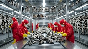 Inside the Zebra Leather Factory – How Luxury Items Are Made Full Process