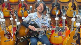 GIBSON J 160E John Lennon 2000 - YouTube