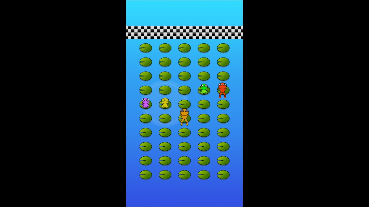 Frog Races, for babies. Carreras de Ranas, para bebés. - YouTube