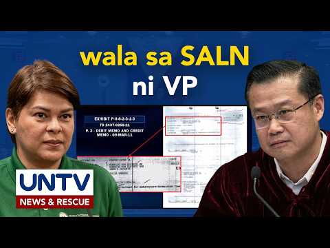 SALN declaration ng BPI transaction linked to VP Sara, hinahanap ni Senator-Judge Sherwin Gatchalian