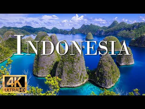 INDONESIA Amazing Beautiful Nature Scenery with Relaxing Music