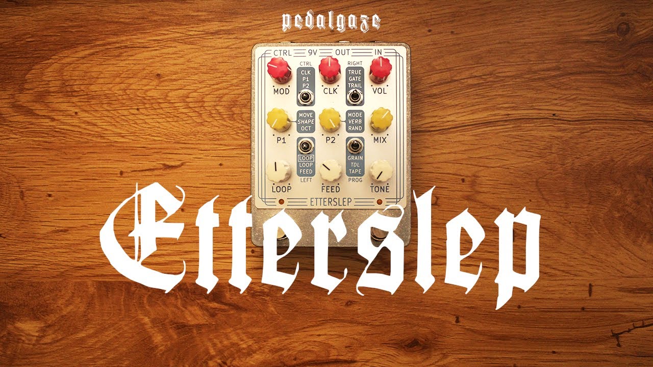 Pladask Elektrisk Etterslep: Infinite Decay to Broken Tape Loops