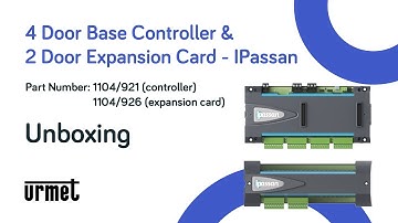 Urmet IPassan 4 Door Controller & 2 Door Expansion Card Unboxing