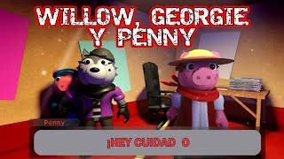 APARECEN WILLOW, GEORGIE Y PENNY (CARNIVAL) 😱 Piggy Swapped Story ROBLOX #roblox #piggy #update